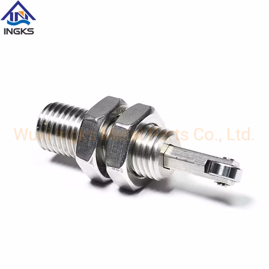 18-8 Stainless Steel M6 M8 SS304 Alloy Thread Insert Nut Flanged Hex Drive Head Wire Threaded Insert for Wood
