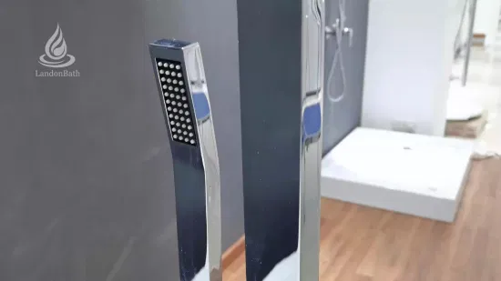 Grifo mezclador termostático para ducha de baño, negro mate, 3 vías, alta calidad, fabricado en China